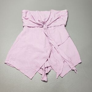 Luxe light purple strapless bodysuit women's size small